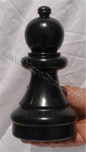 Mega Chess Buy Individual Chess Pieces MegaChess 8 Inch Dark Plastic Pawn Giant Chess Piece