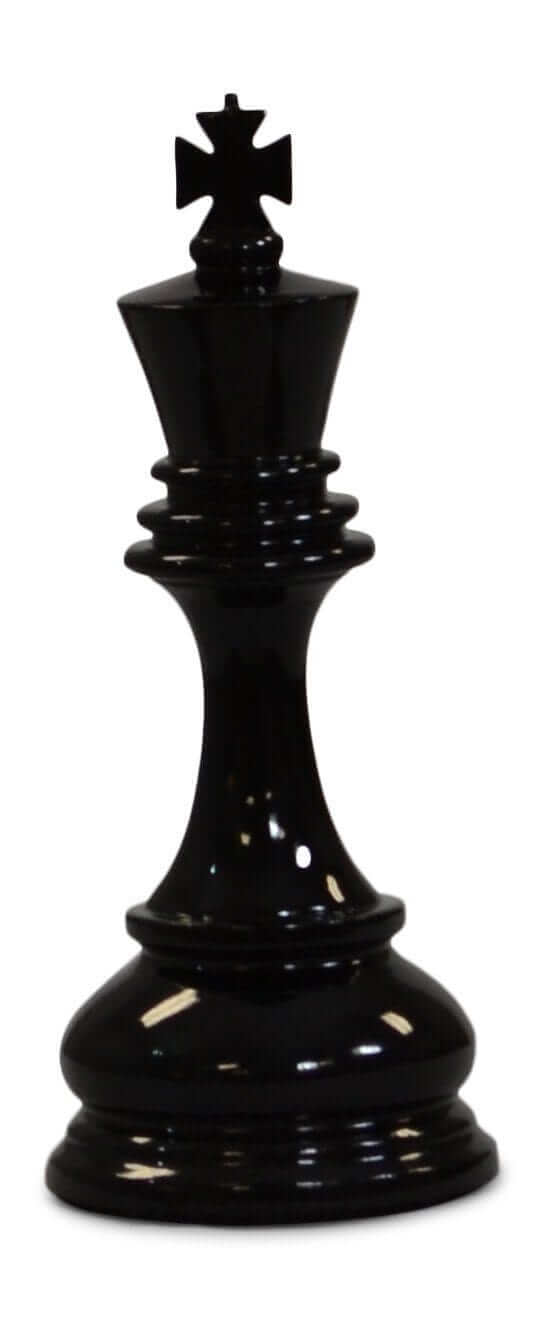 Mega Chess Buy Individual Chess Pieces MegaChess 8 Inch Dark Teak King Giant Chess Piece