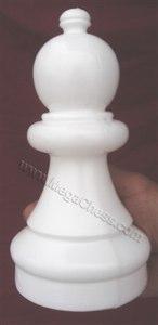 Mega Chess Buy Individual Chess Pieces MegaChess 8 Inch Light Plastic Pawn Giant Chess Piece