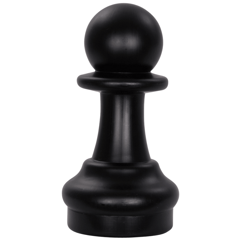 Mega Chess Buy Individual Chess Pieces MegaChess 9 Inch Dark Plastic Pawn Giant Chess Piece