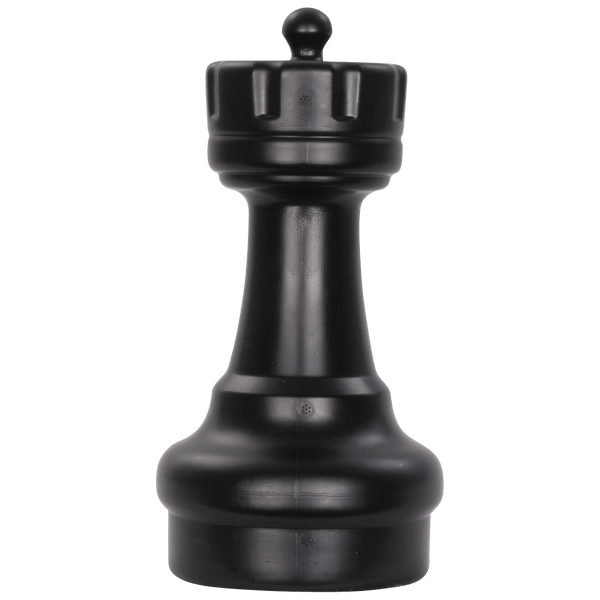 Mega Chess Buy Individual Chess Pieces MegaChess 9 Inch Dark Plastic Rook Giant Chess Piece