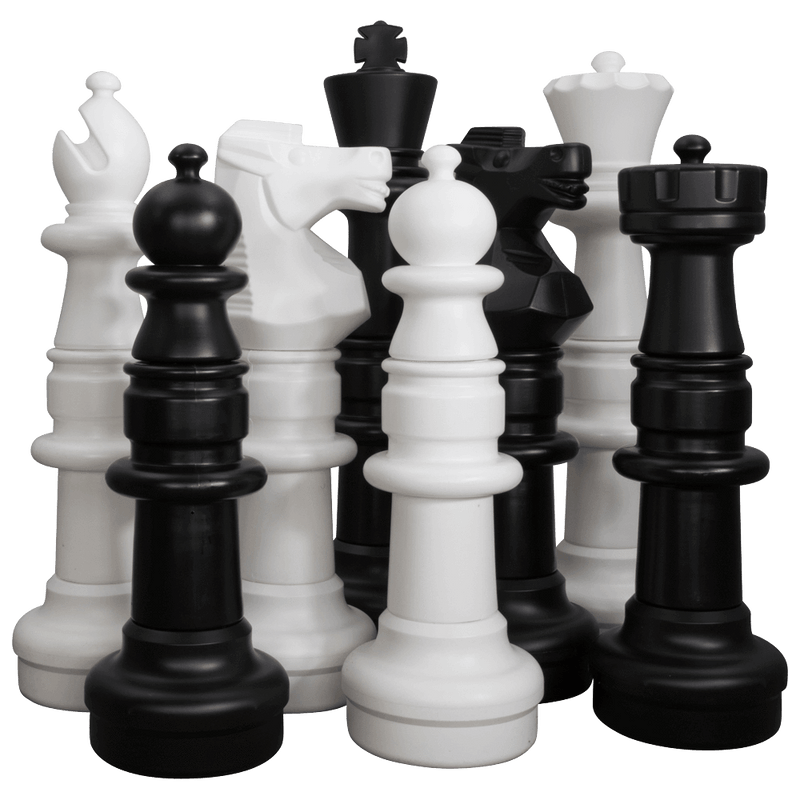 Mega Chess Floor Games MegaChess 37 Inch Plastic Giant Chess Set