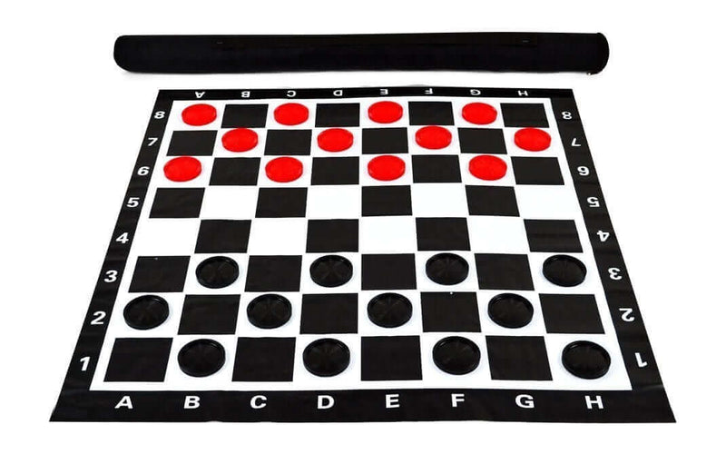 Mega Chess Giant Checkers MegaChess 3 Inch Plastic Giant Checkers