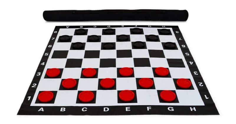 Mega Chess Giant Checkers MegaChess 3 Inch Plastic Giant Checkers