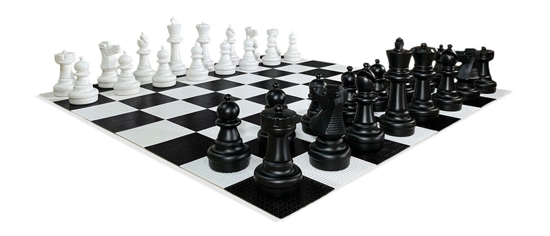 Mega Chess Giant Chess Boards MegaChess Hard Plastic Giant Chess Board with 15 Inch Squares