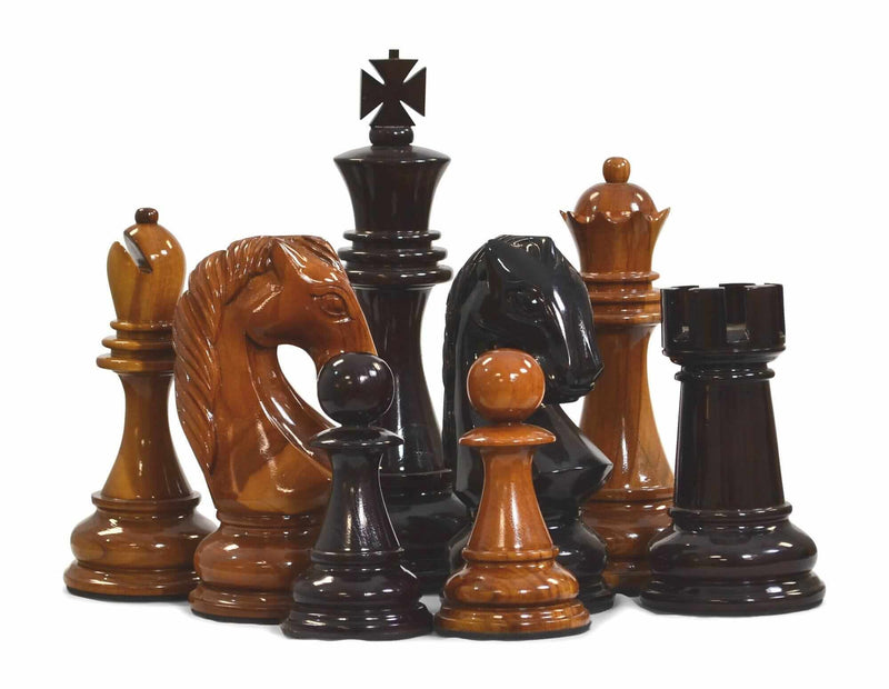 Mega Chess Giant Chess Sets MegaChess 16 Inch Teak Giant Chess Set