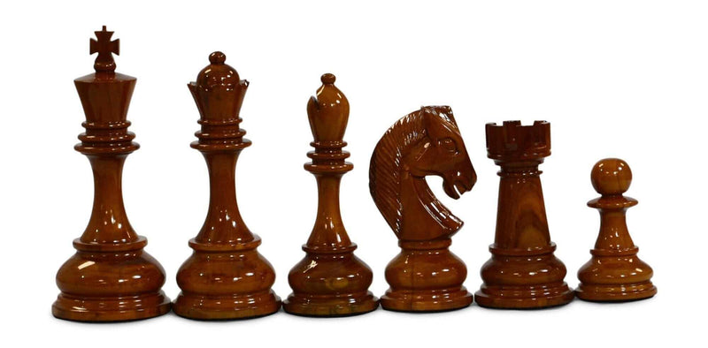 Mega Chess Giant Chess Sets MegaChess 8 Inch Teak Giant Chess Set