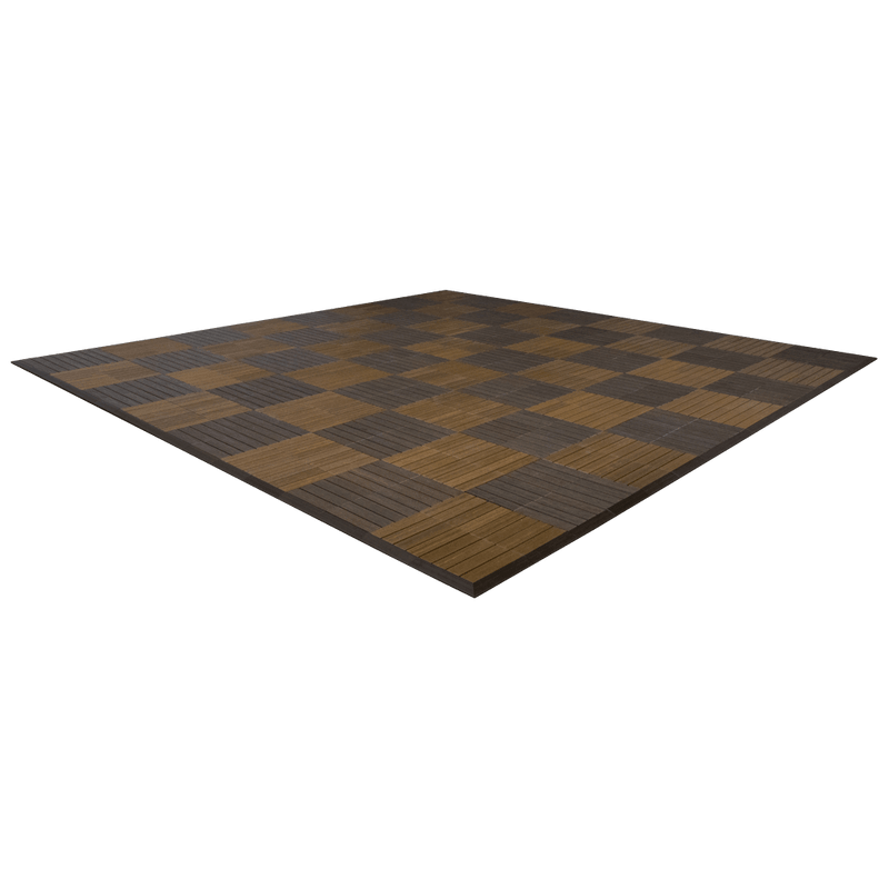 Mega Chess No Edge Ramps MegaChess Commercial Grade Synthetic Wood Giant Chess Board 24 Inch Squares Optional Safety Edge Ramps