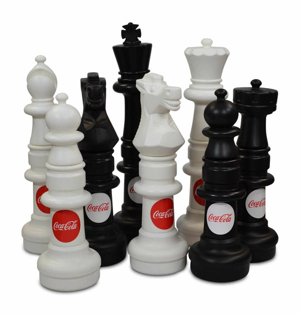 Mega Chess Personalized Games MegaChess Custom 37 Inch Plastic Giant Chess Set