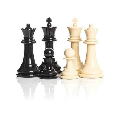 MegaChess Board Games MegaChess Plastic 8 Inch Giant Chess Set