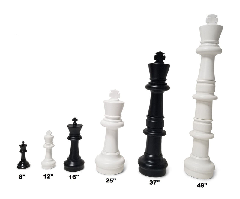 MegaChess Board Games MegaChess Plastic 8 Inch Giant Chess Set