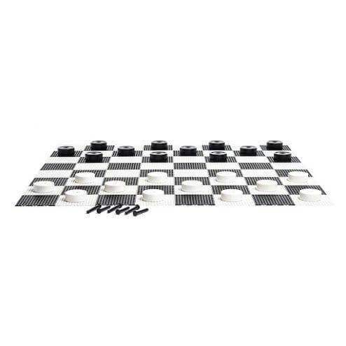 MegaChess Floor Games MegaChess 10 Inch Plastic Giant Checkers