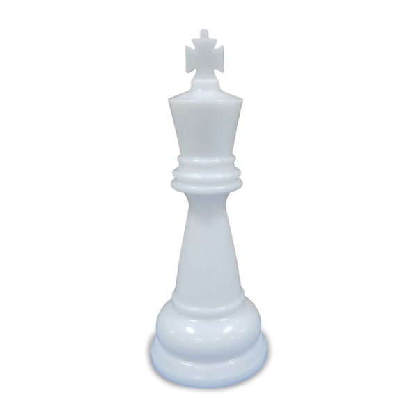 MegaChess Floor Games MegaChess 26 Inch White Perfect King Giant Chess Piece