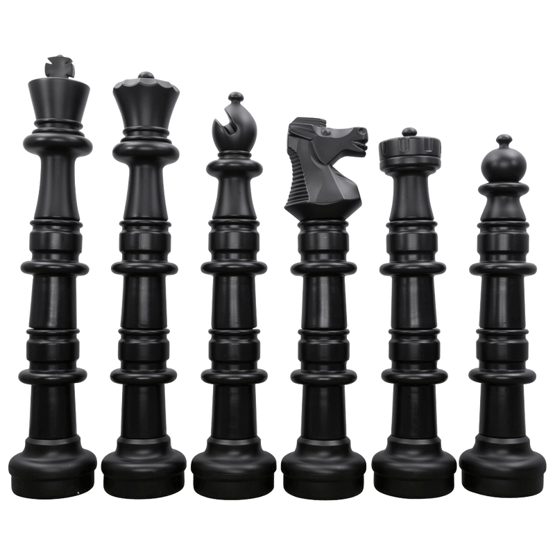 MegaChess Floor Games MegaChess 49 Inch Plastic Giant Chess Set with Plastic Board