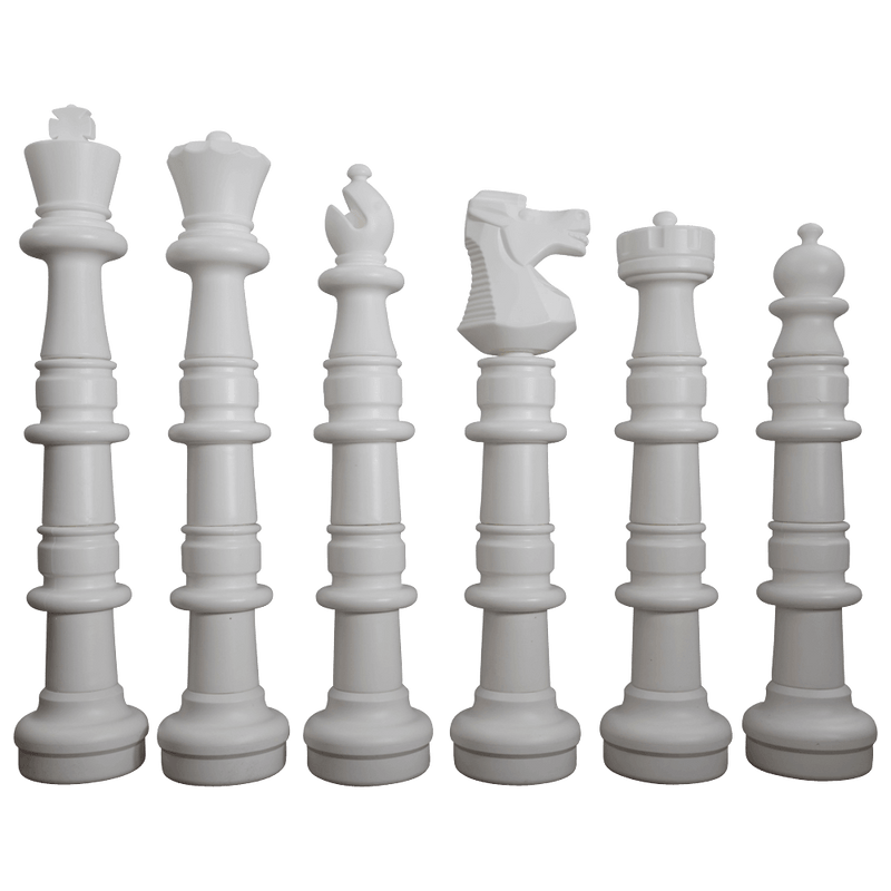 MegaChess Floor Games MegaChess 49 Inch Plastic Giant Chess Set with Plastic Board