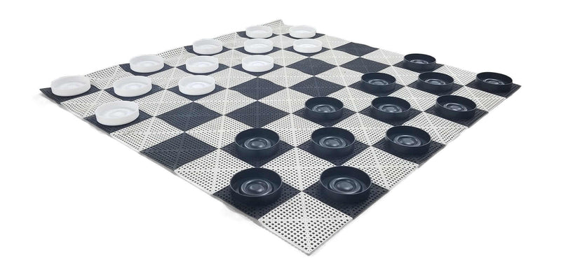 MegaChess Floor Games The Perfect Giant Checker Set | 10 Inches Wide | MegaChess