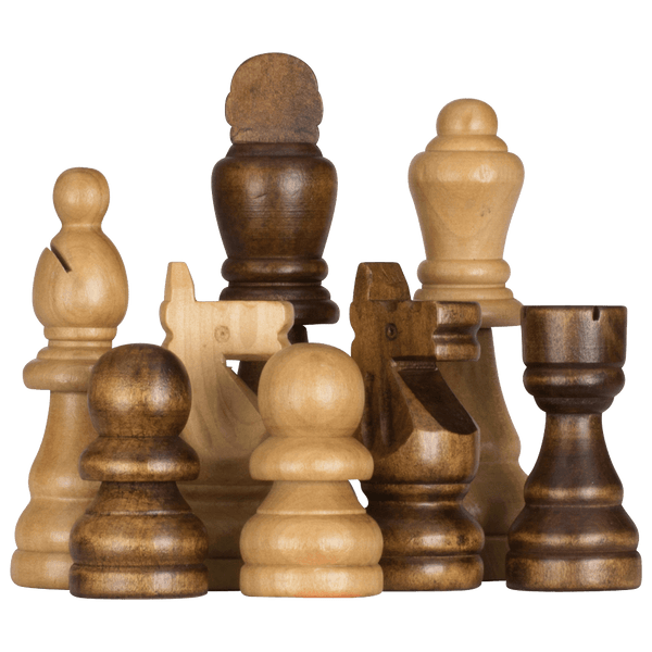 MegaChess Giant Chess Sets MegaChess 7 Inch Rubber Tree Giant Chess Set