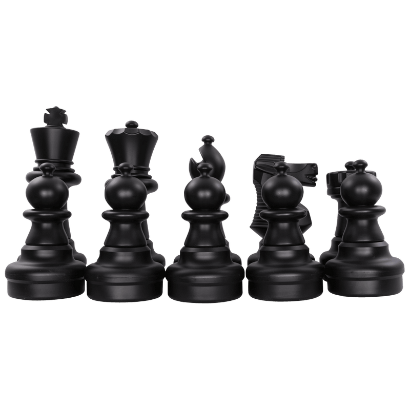 MegaChess MegaChess 25" Chess Set - Black Side Only