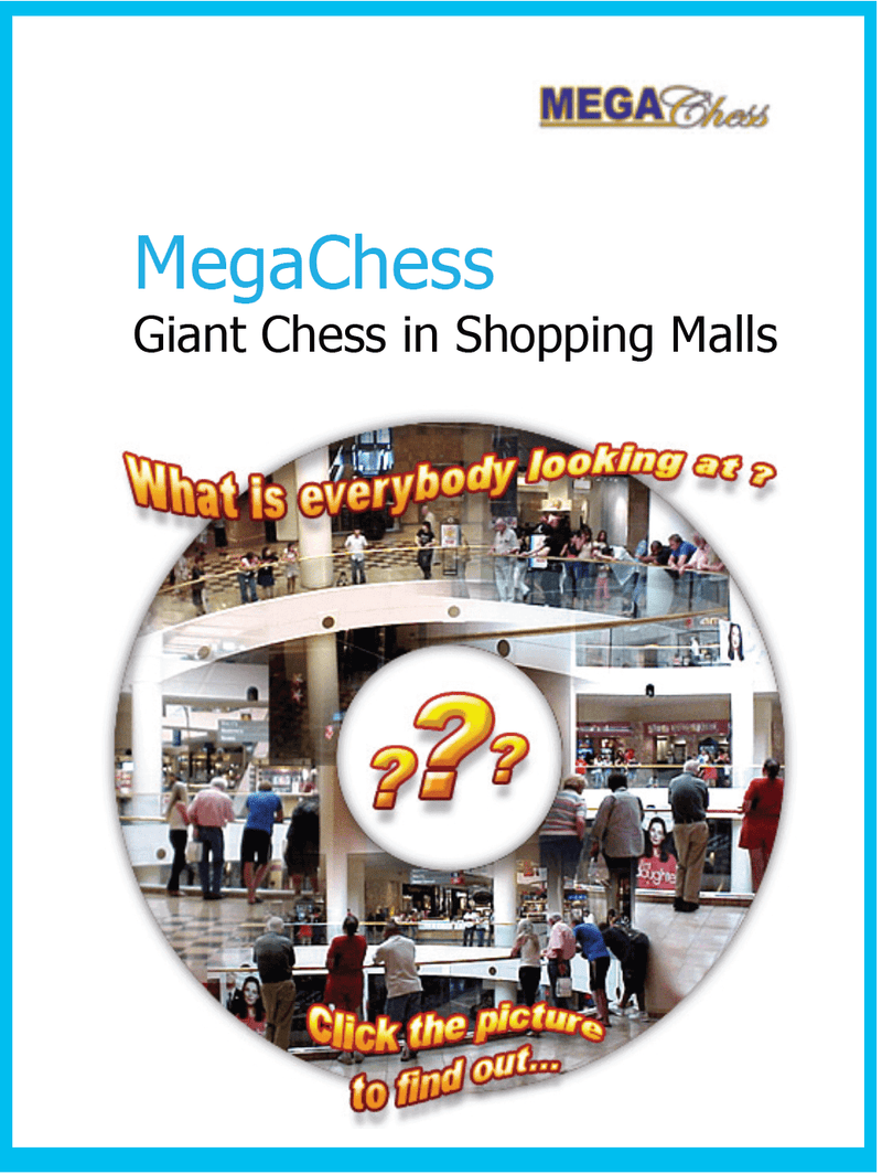 MegaChess MegaChess Giant Chess In Shopping Malls - Downloadable ebook