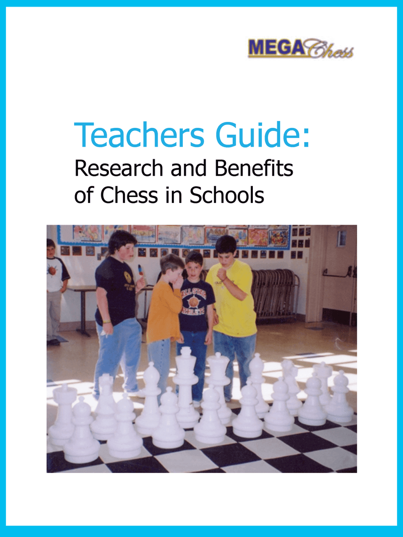 MegaChess MegaChess Teachers Guide to Research and Chess in Schools - Downloadable ebook